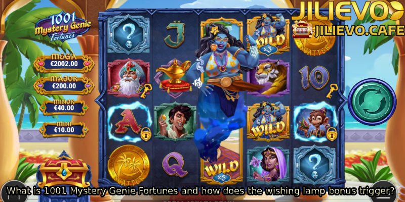 What-is-1001-Mystery-Genie-Fortunes-and-how-does-the-wishing-lamp-bonus-trigger